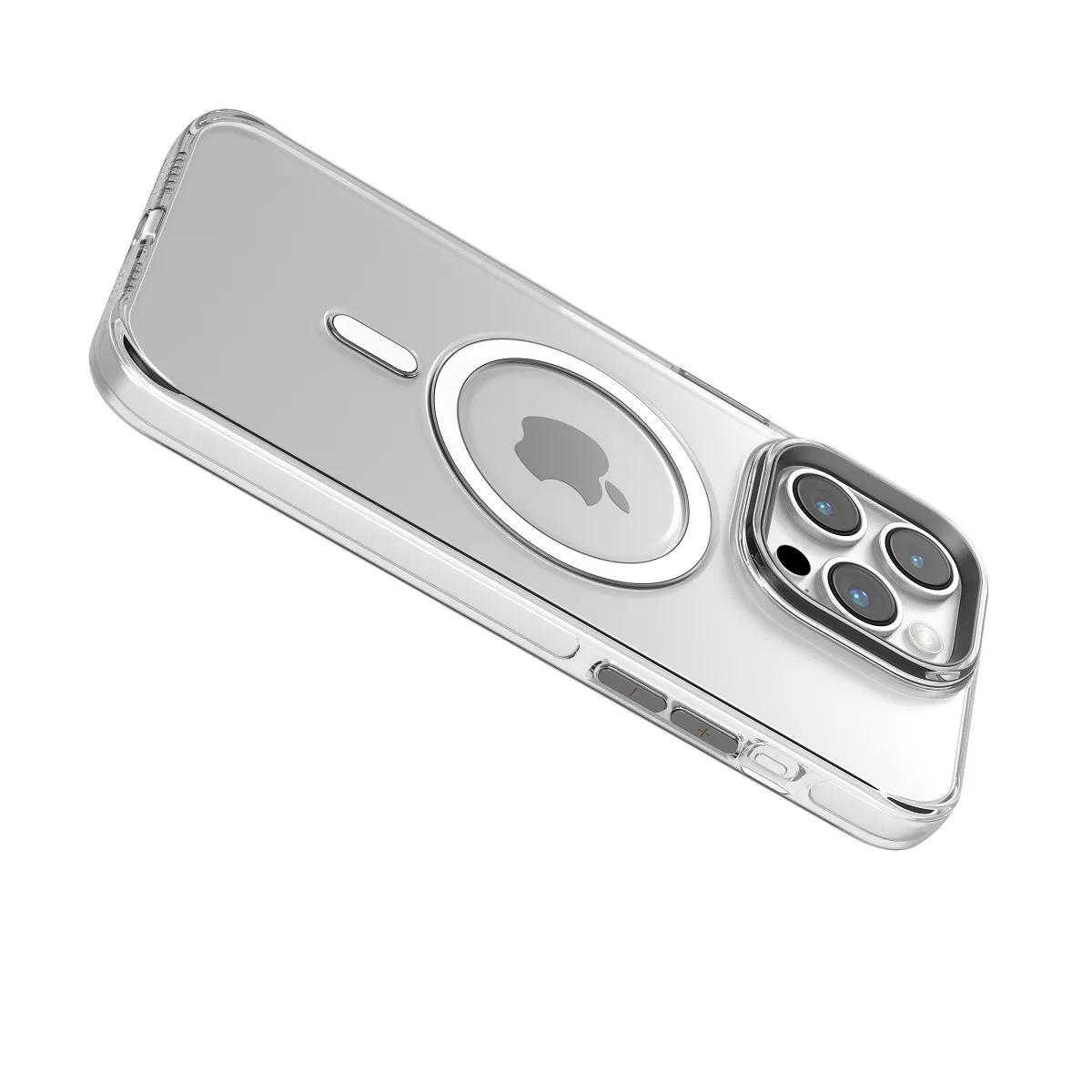 Kommafodral Crystal Mag för iPhone 15 Plus transparent