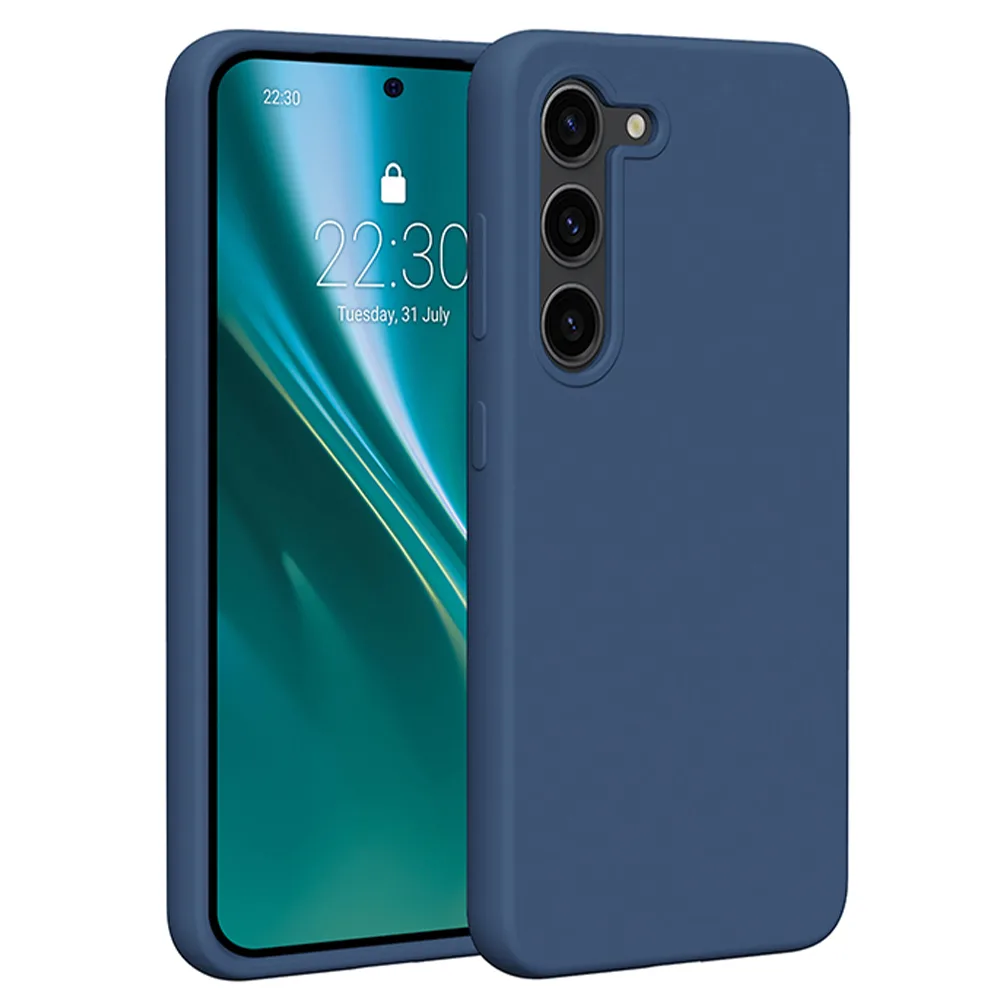 Etteri Silicone case för Samsung Galaxy S23 mörkblå