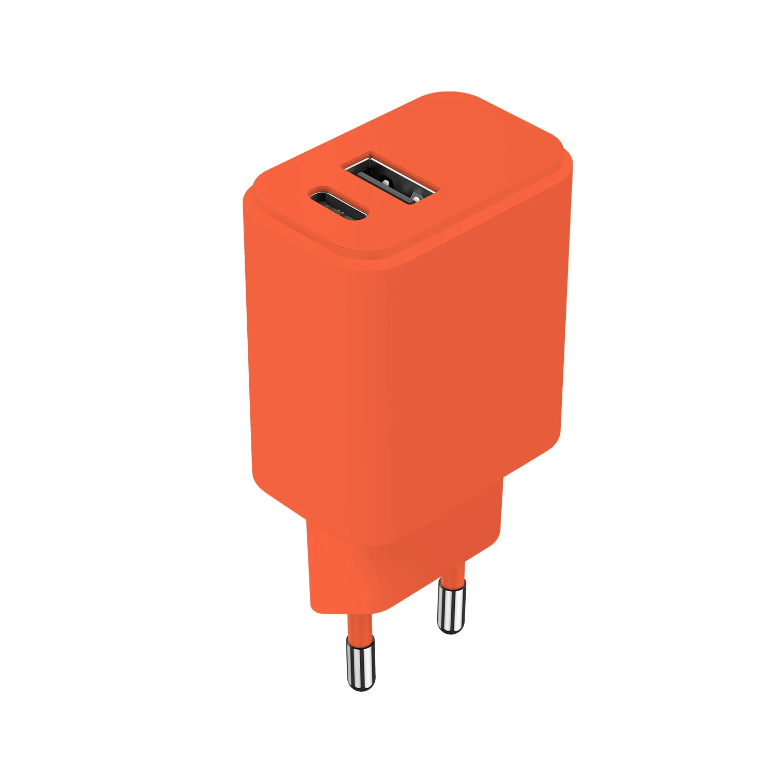 Setty charger USB + USB-C 20W LSIM-AC-2010 orange