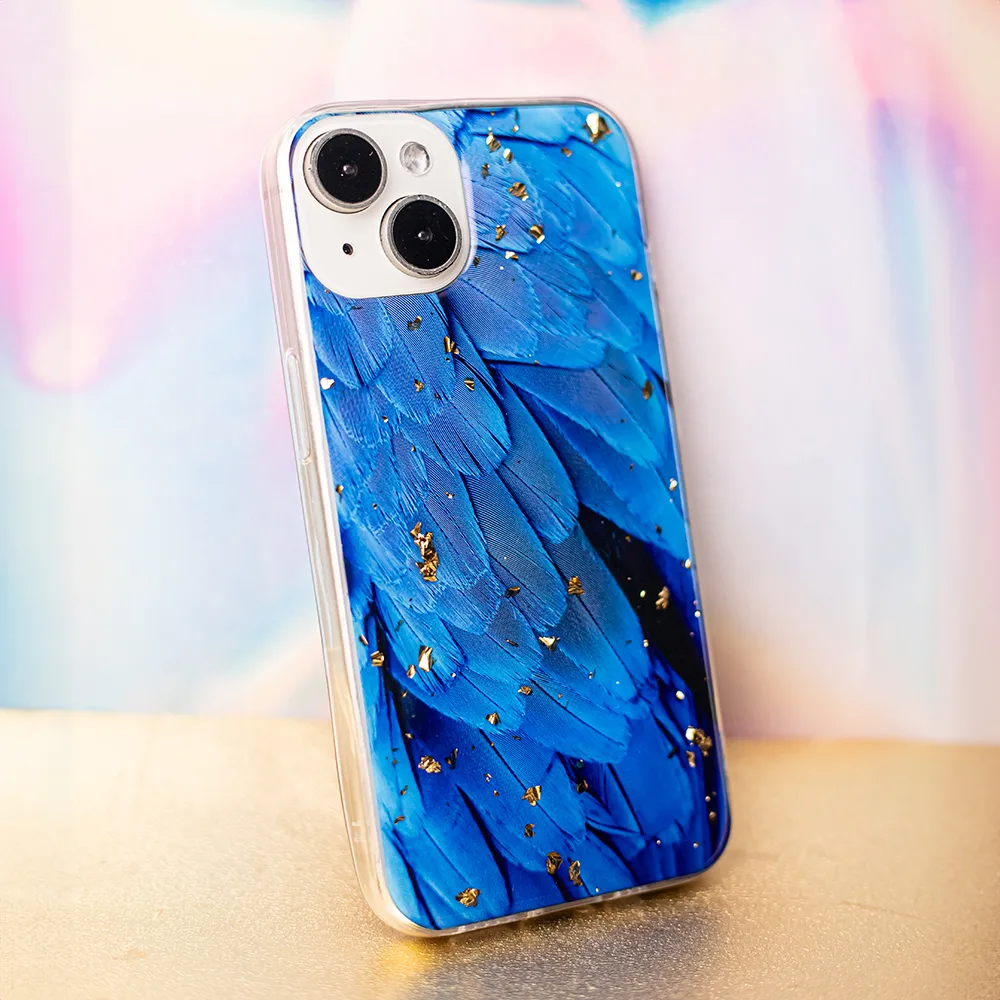 Guld Glam skal till Samsung Galaxy A35 5G blå