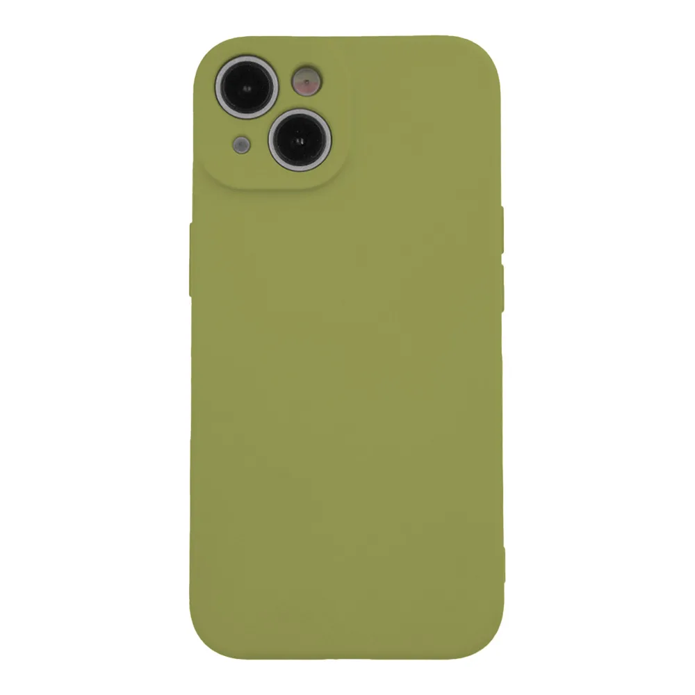 Silikonfodral för Xiaomi Redmi A3 4G (Global) i olivfärg