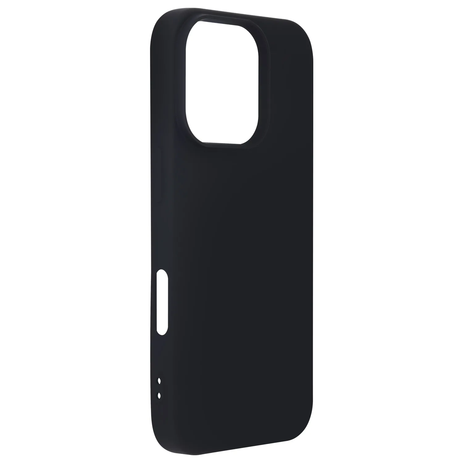 Satin Flex iPhone 16 Pro Max-fodral svart