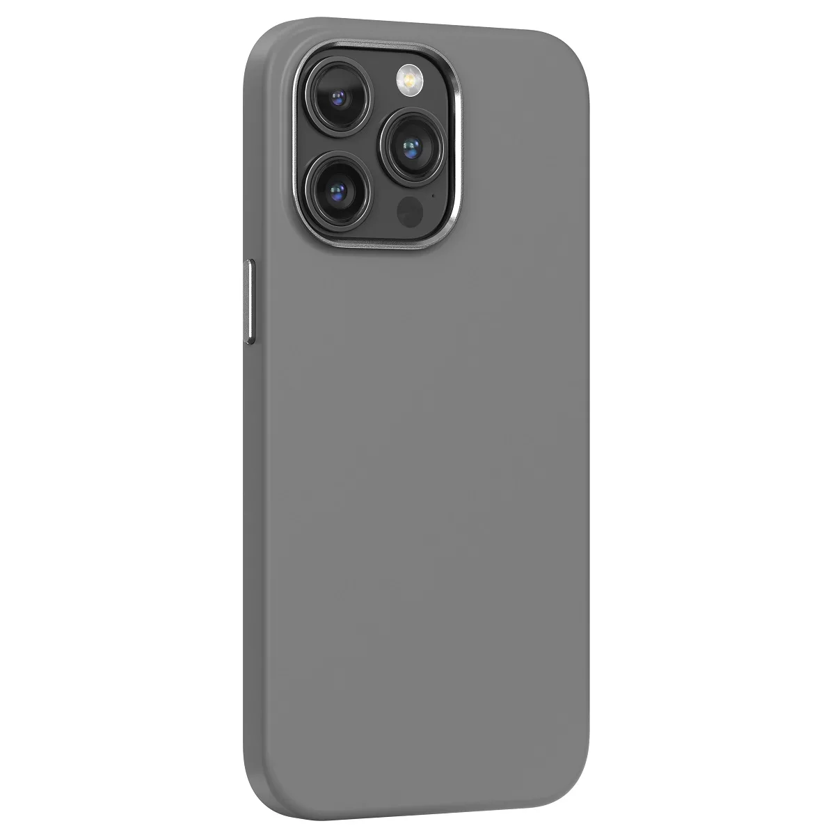 Kommafodral Nature Mag för iPhone 15 Pro Max grå