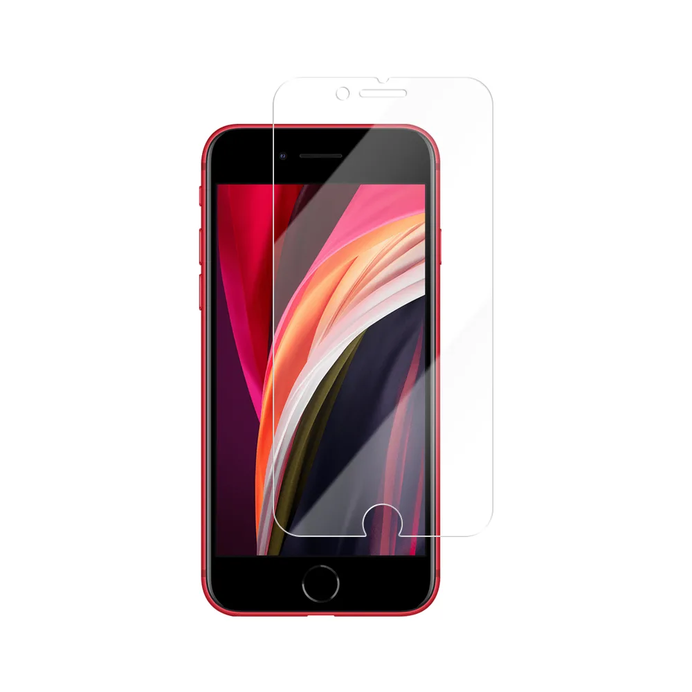 Vmax härdat glas 2,5D Normalt Klart Glas för iPhone 7 / 8 / SE2020 / SE2022