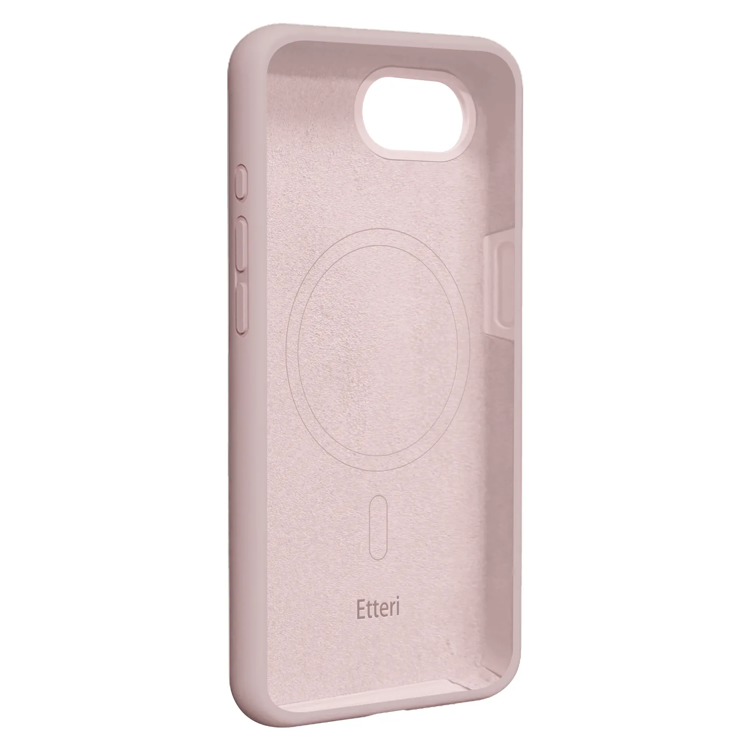 Etteri Silicone Mag-fodral för iPhone 16e ljusrosa