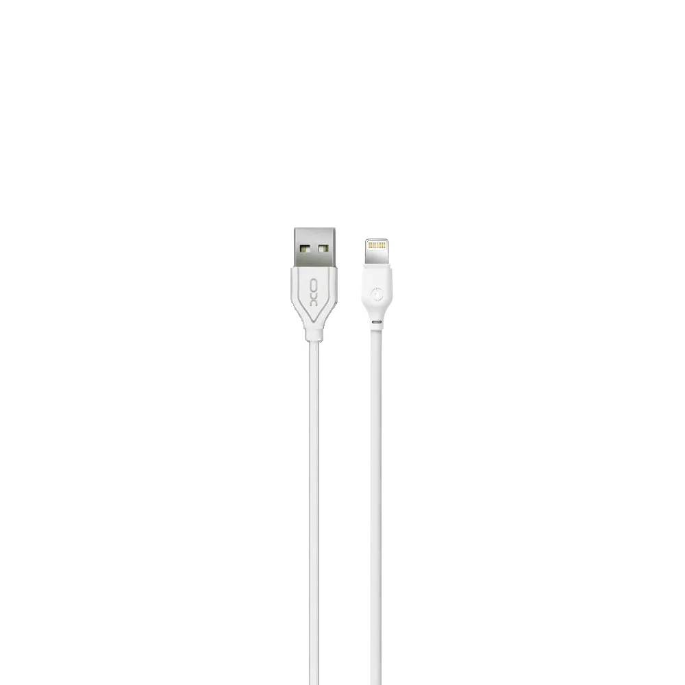 XO-kabel NB103 USB – Lightning 1,0 m 2,1A vit
