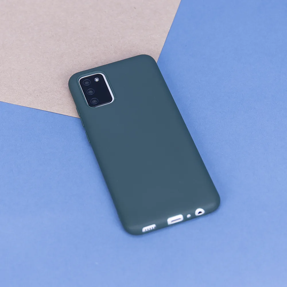Matt TPU-fodral för Motorola Edge 50 Fusion i skogsgrön