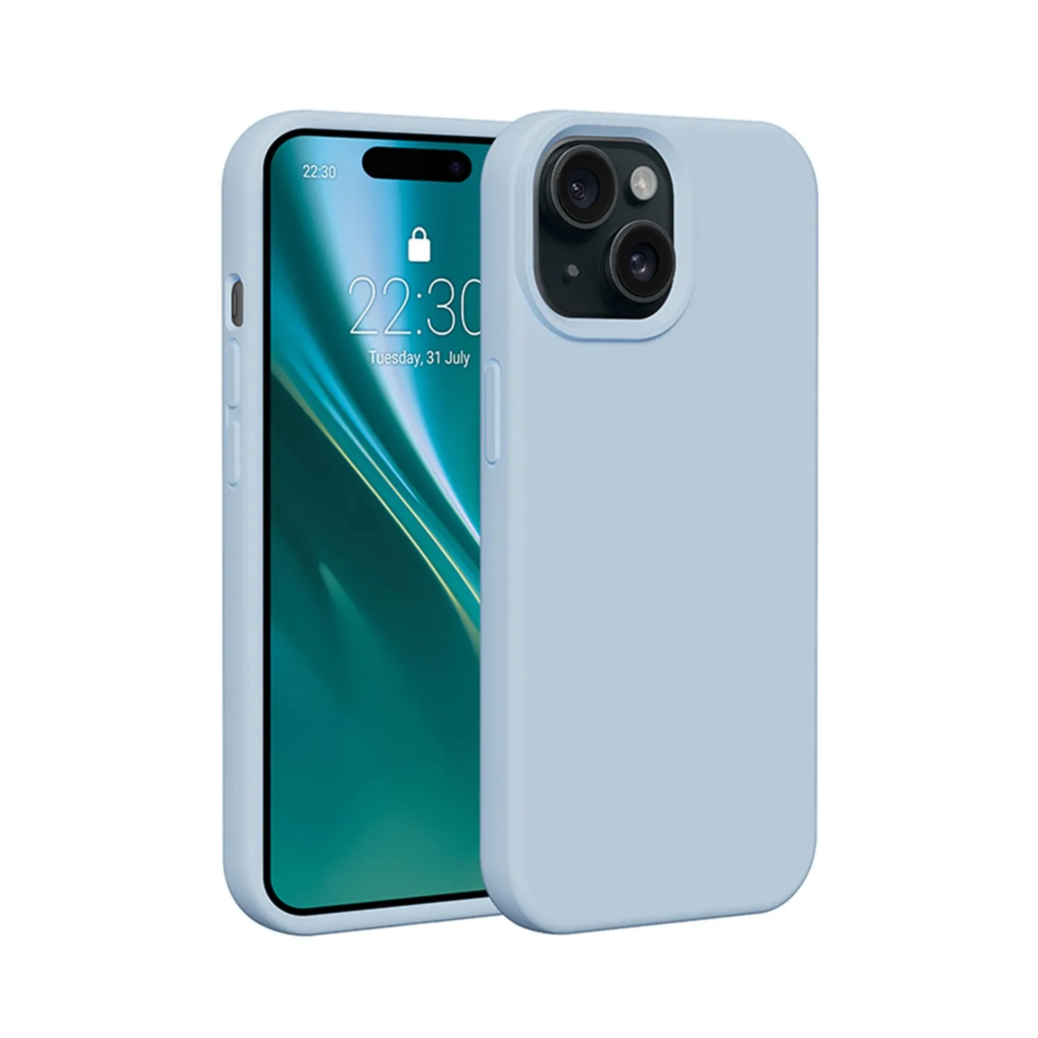 Etteri Silikonfodral för iPhone 11 ljusblå