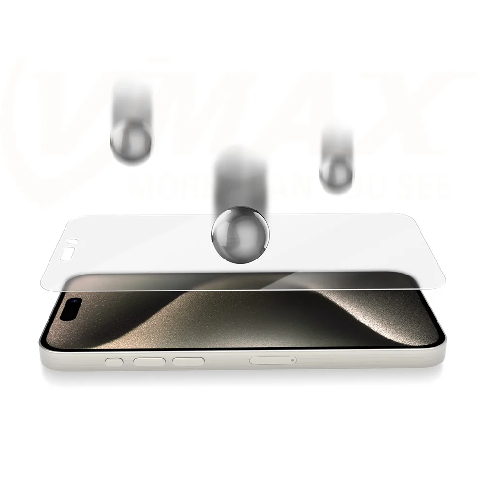 Vmax härdat glas 0.33mm klarglas för iPhone XS Max / 11 Pro Max matt