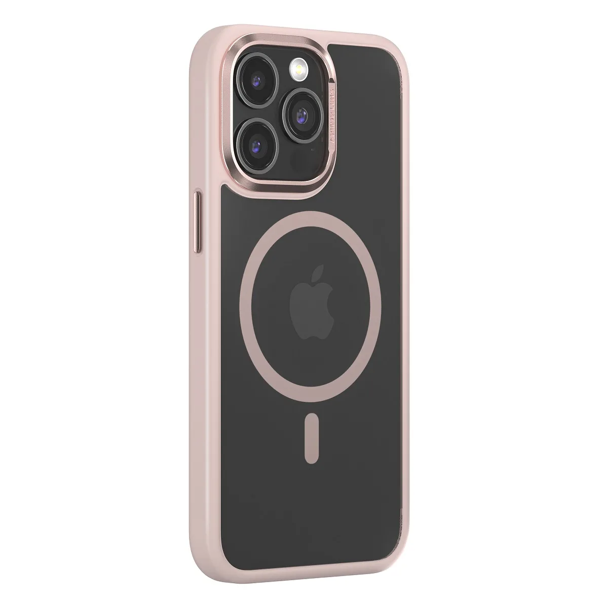 Kommafodral Joy Elegant Mag för iPhone 15 Plus rosa