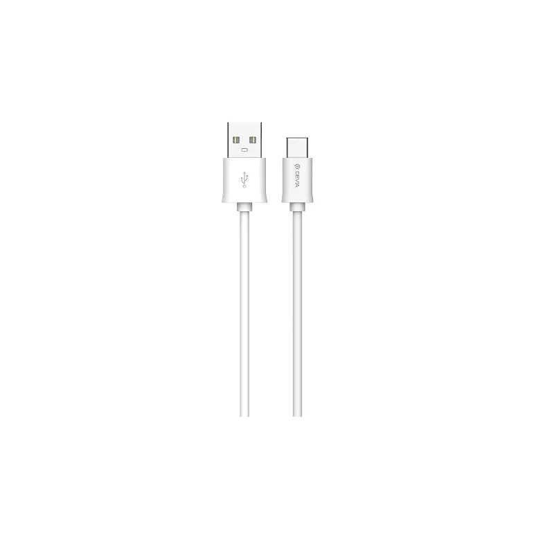Devia cable Smart EC066 USB – USB-C 2,0 m 2,1A white