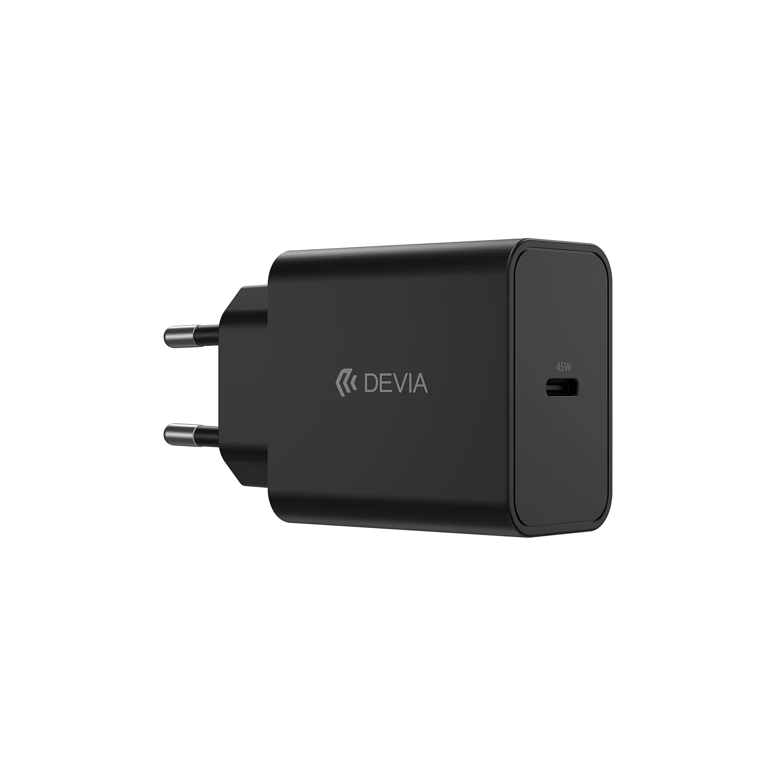 Devia väggladdare Rocket PD 45W 1x USB-C svart