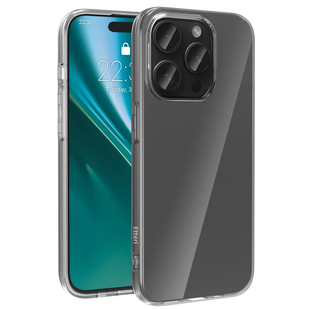 Etteri Genomskinligt ska för iPhone 15 Pro 6,1″