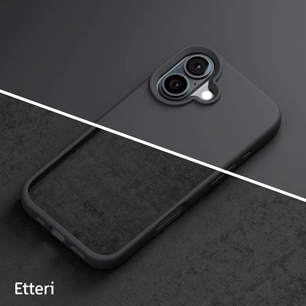 Etteri Silicone case for Xiaomi Redmi 15C 5G black