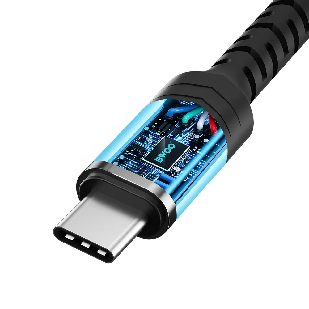 BWOO Adapter AUX 3.5mm – USB-C Black BZ47