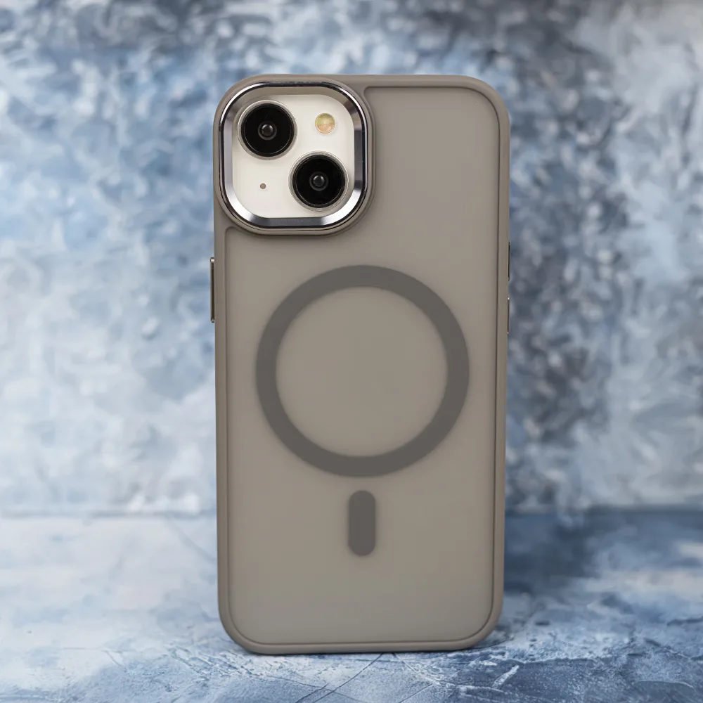 Frozen Mag case for iPhone 16 Pro 6,3″ grey
