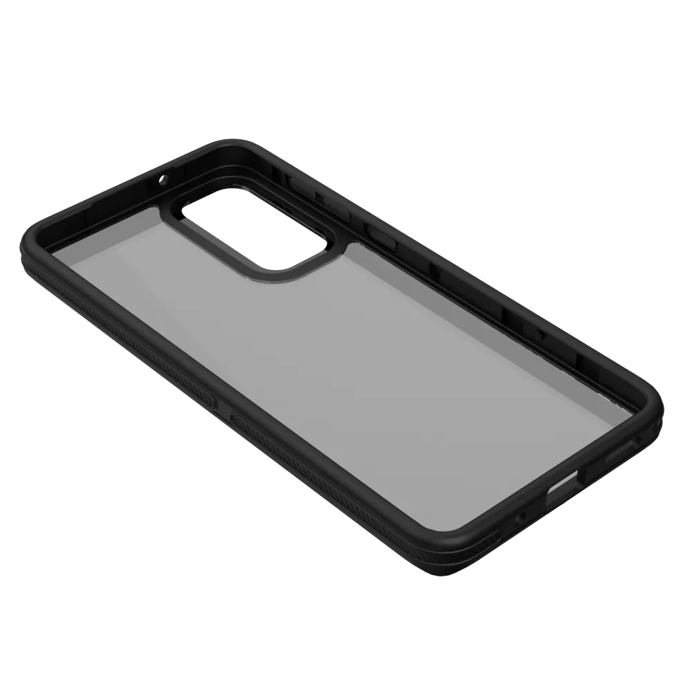 Svart kristallfodral till Samsung Galaxy M55 5G