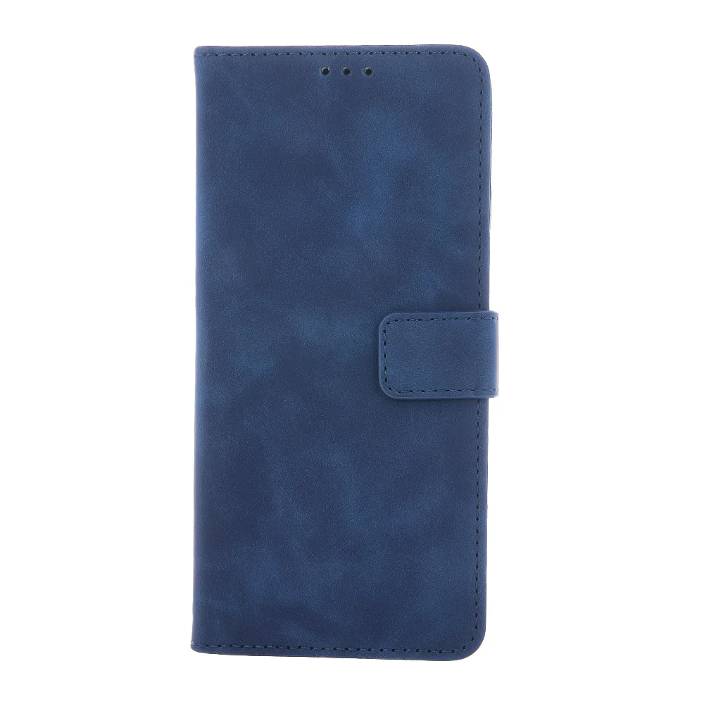 Smart Velvet-fodral till Samsung Galaxy S20 FE i marinblå