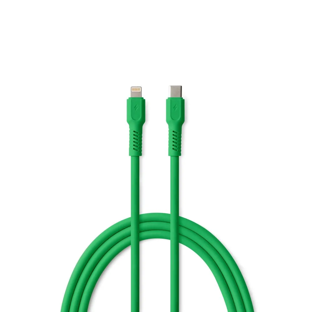 COLORUM USB-C – Lightning-kabel 1,8 m 2,4A CK12-CL-04 xGreen
