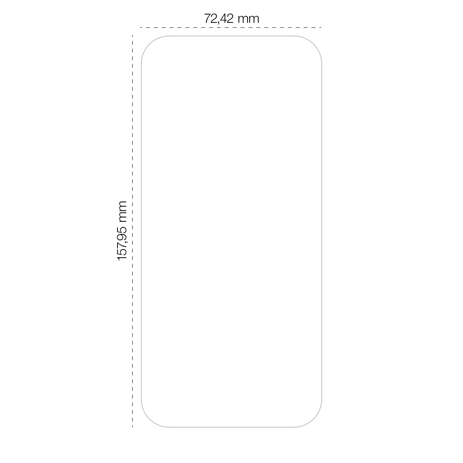 Etteri hybrid glass for iPhone 17 Pro Max 6,9″