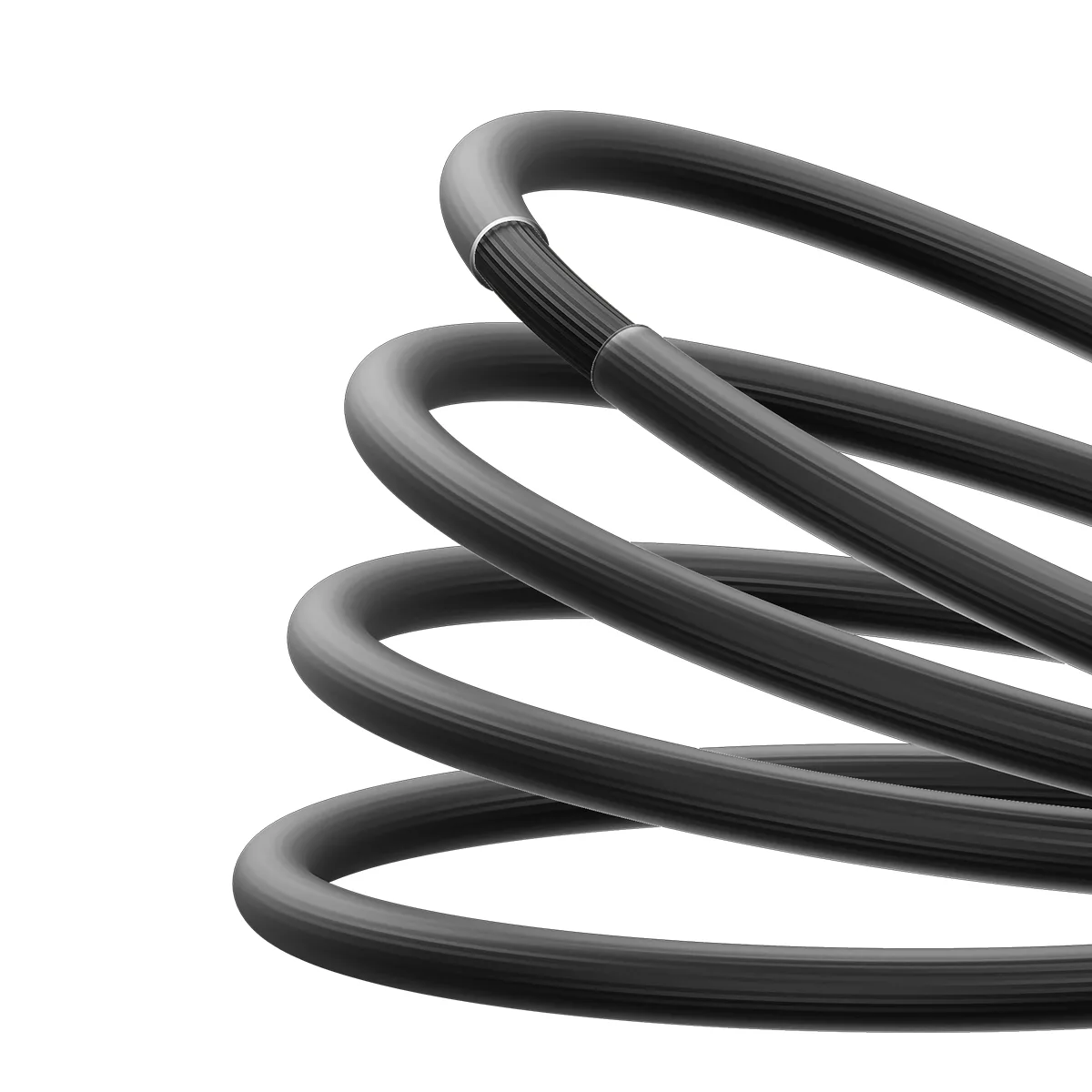 Baseus cable CoolPlay USB – USB-C 1m 100W black