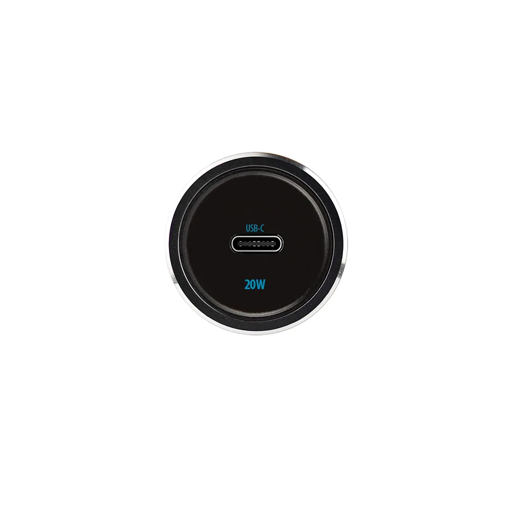 Forever CC-06 PD QC bil-laddare 1x USB-C 20W svart