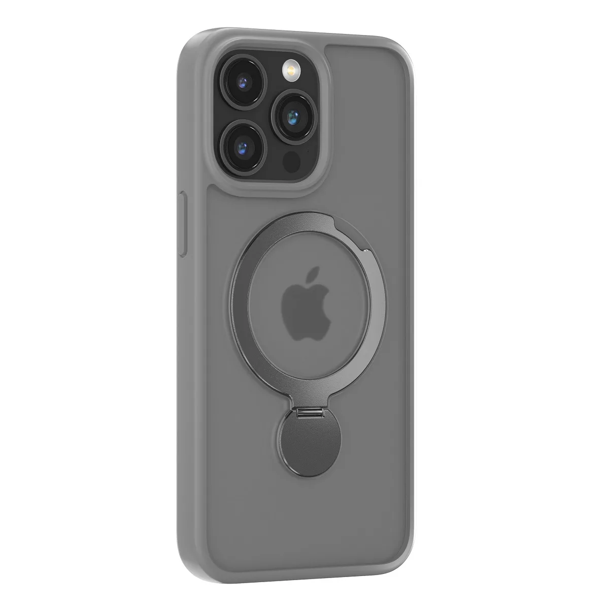 Kommafodral Joy Shark Mag för iPhone 15 Plus grå