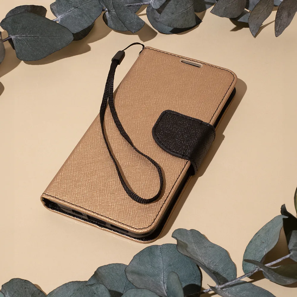 Smart Fancy fodral för Xiaomi Redmi A1 / Redmi A2 guld-svart