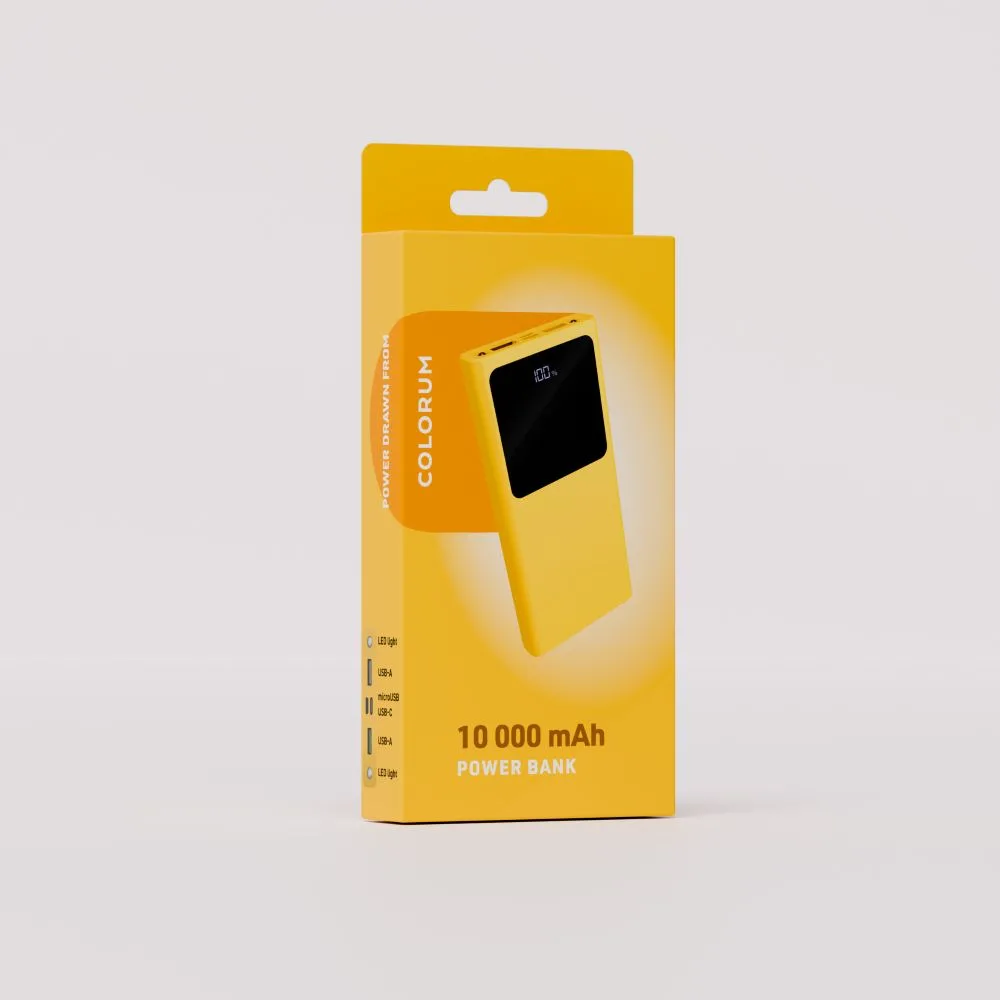 COLORUM Power bank 10 000 mAh CPB10-05 xGul