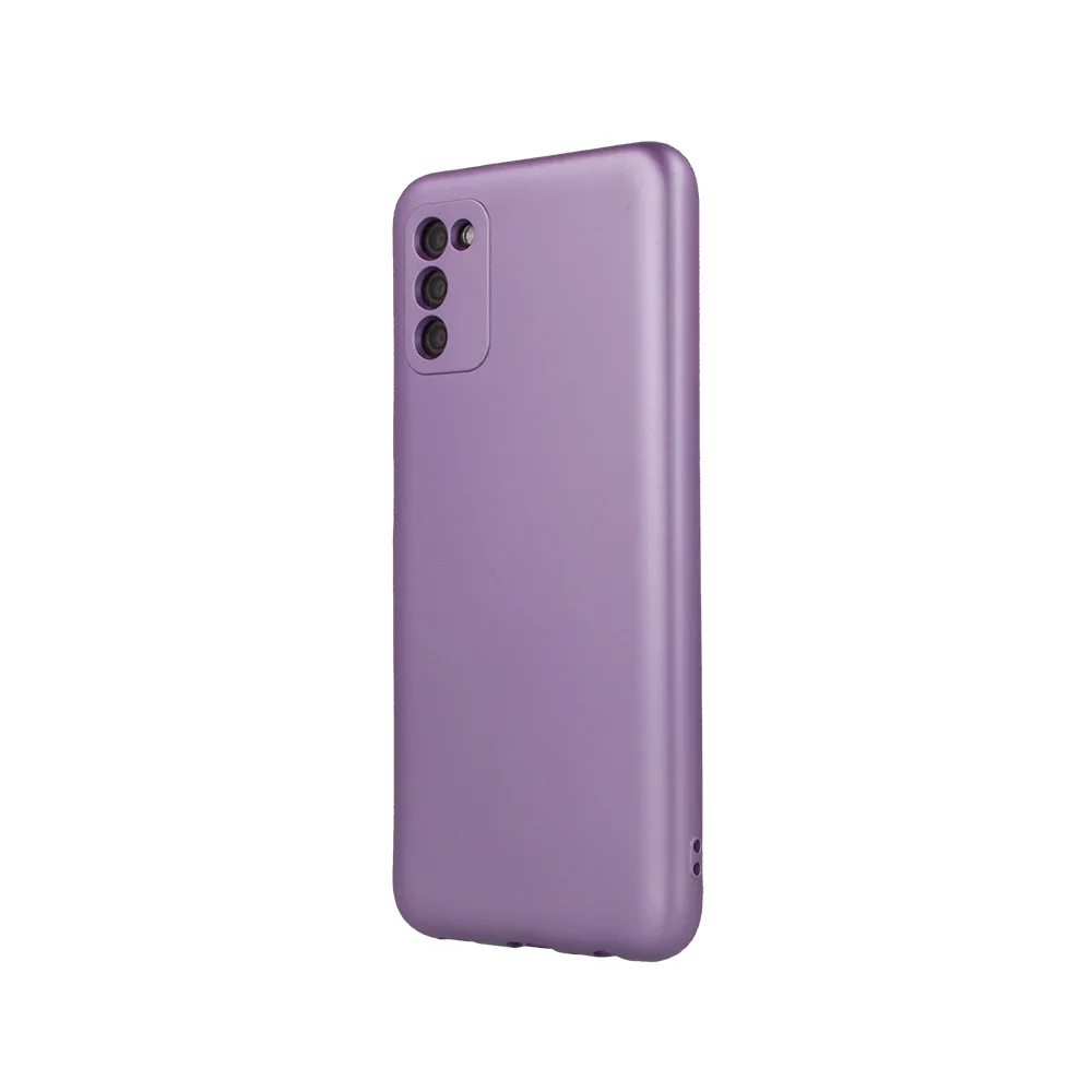 Metalliskt fodral för Motorola Moto G14 violett