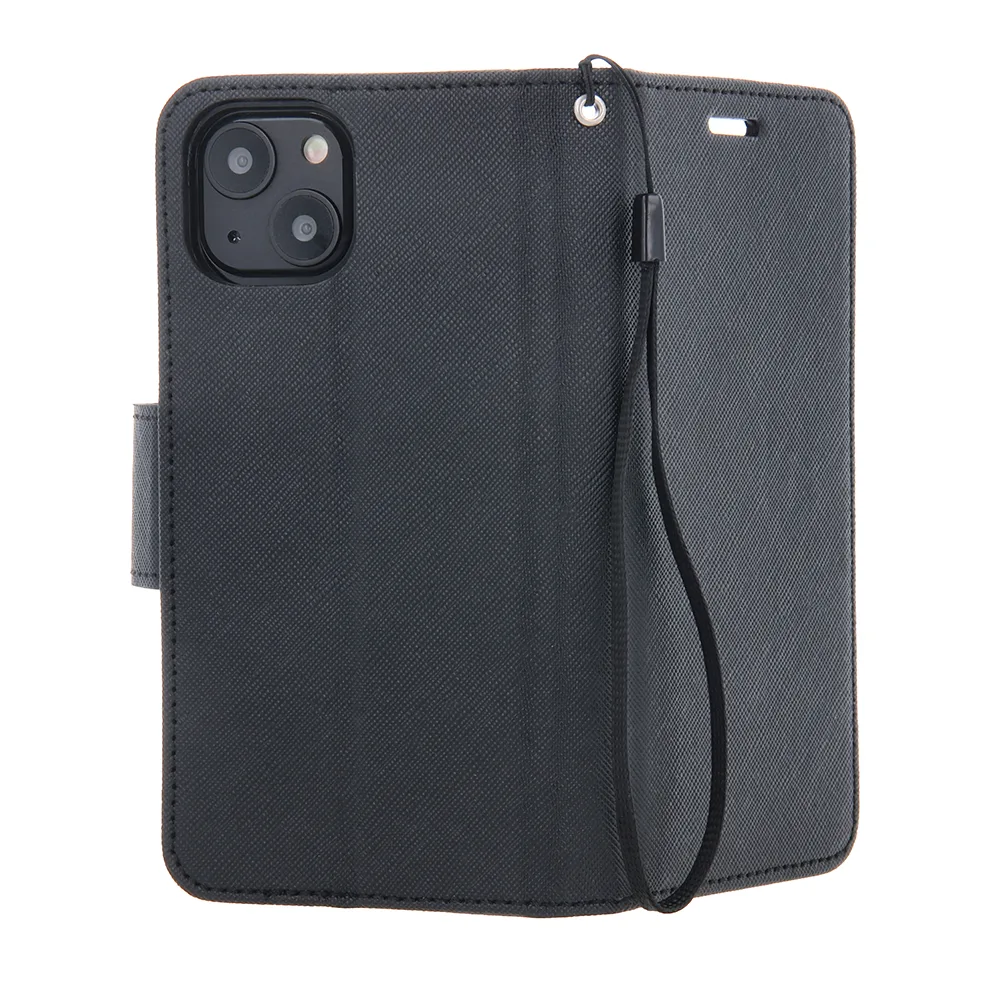 Smart Fancy-fodral för iPhone 16 6,1″ svart