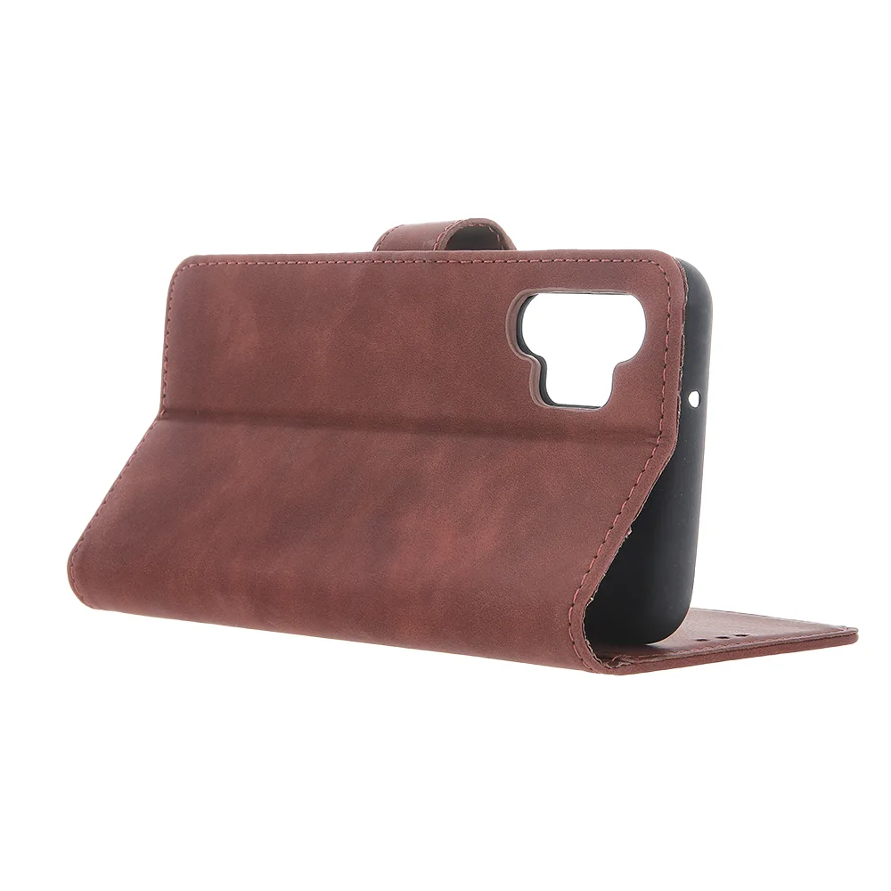 Smart Velvet-fodral till Xiaomi Redmi Note 13 5G (global) brun