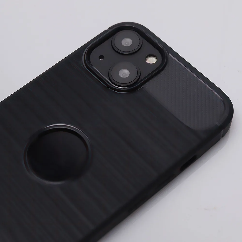 Enkel svart fodral till Xiaomi Redmi Note 9 i svart