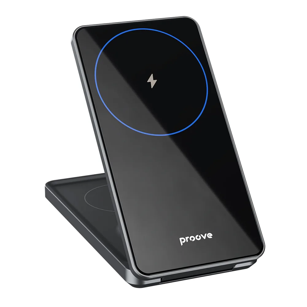 Proove trådlös laddare Metal Edge 3 i 1 grå