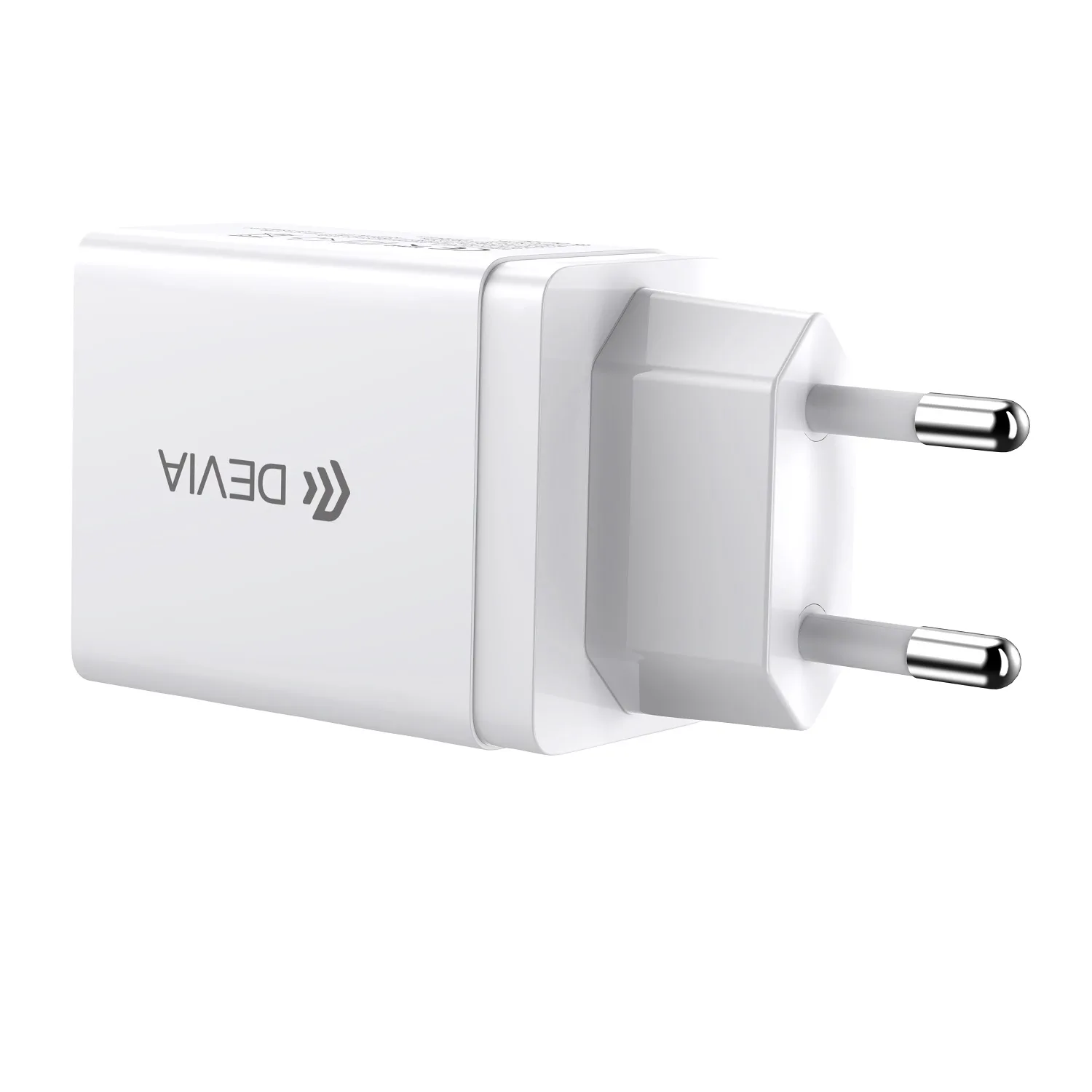 Devia wall charger Smart 2x USB 2,4A white