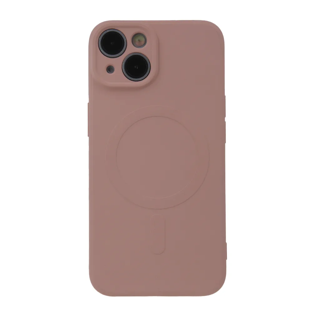 Simple Color Mag-fodral för iPhone 13 Pro Max 6,7″ rosa