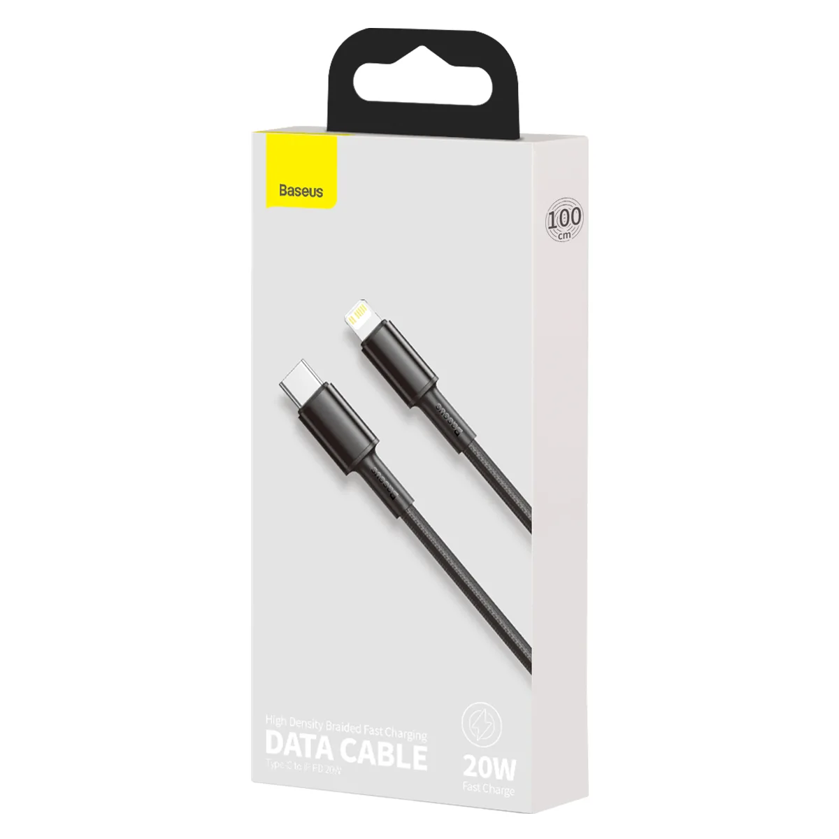 Baseus cable High Density PD USB-C – Lightning 1,0 m black 20W