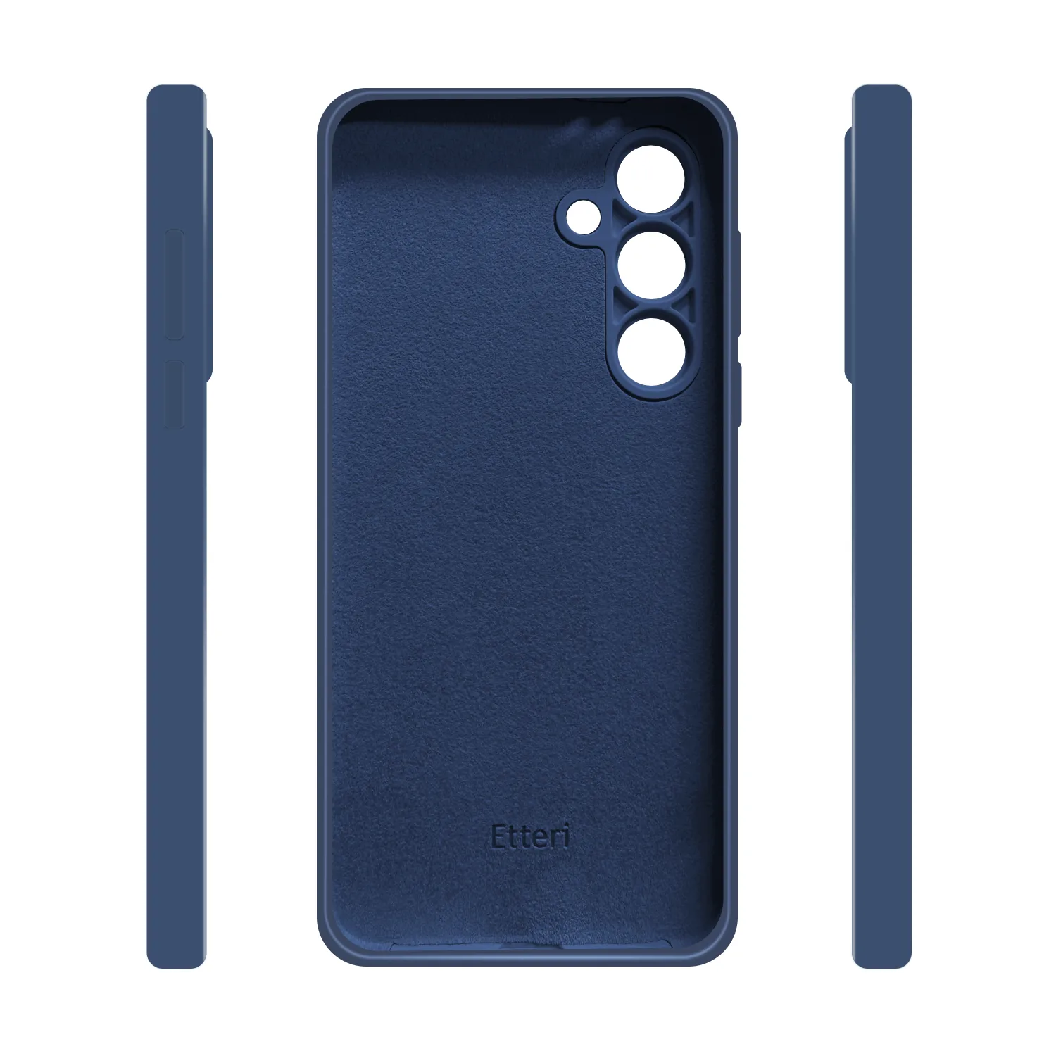 Etteri Silicone case for Samsung Galaxy A36 5G dark blue