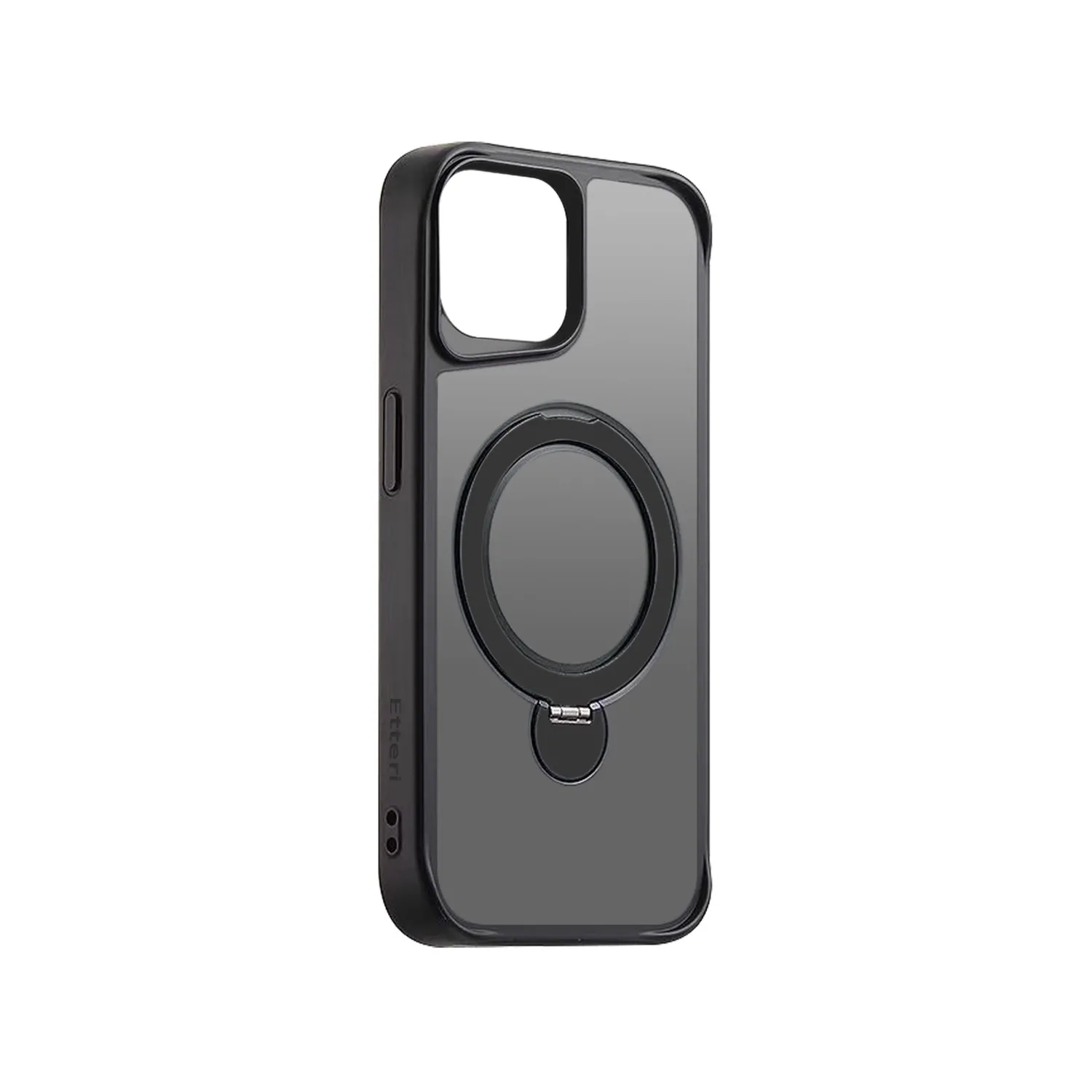 Etteri Matt Mag Ring case for iPhone 13 6,1″ black