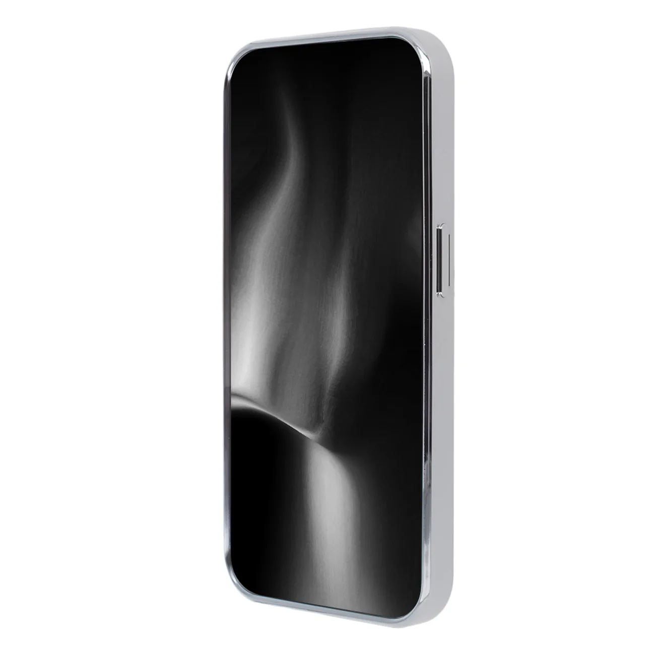 SparkleFlex Mag-fodral för iPhone 15 Plus 6,7-tums silver gradient