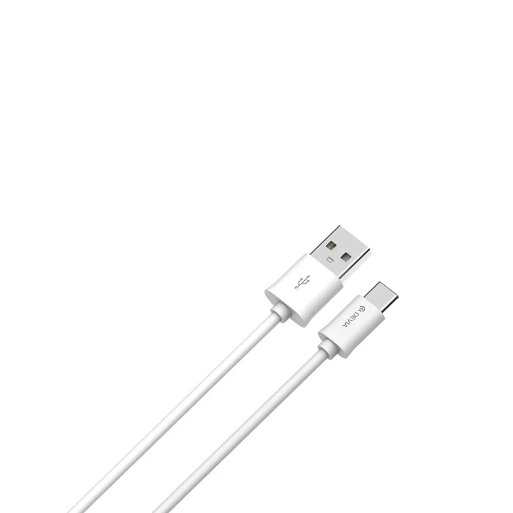 Devia cable Smart EC082 USB – USB-C 1,0 m 2,1A white