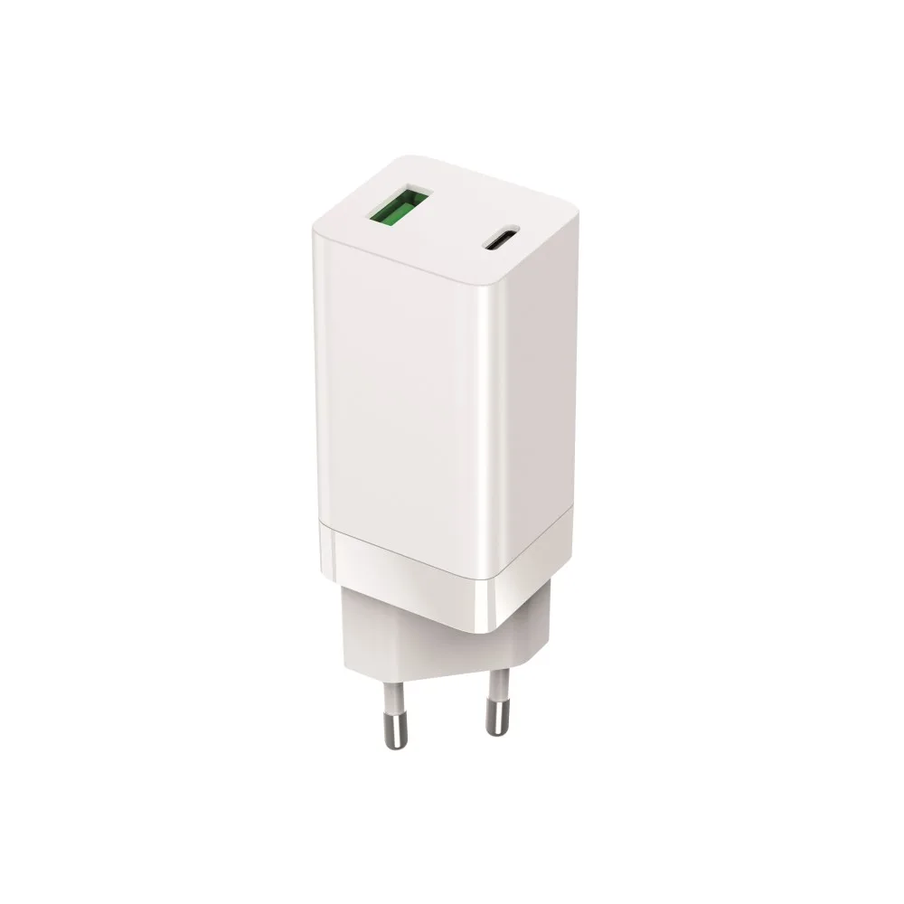 Setty GAN wall charger PD+QC USB + USB-C 65W LSI-02 white JO