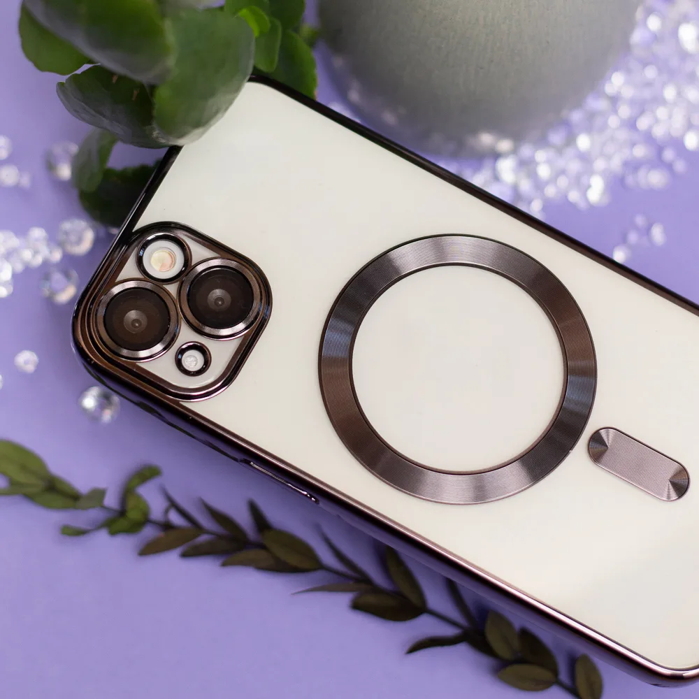 Color Chrome Mag case for iPhone 12 6,1″ black