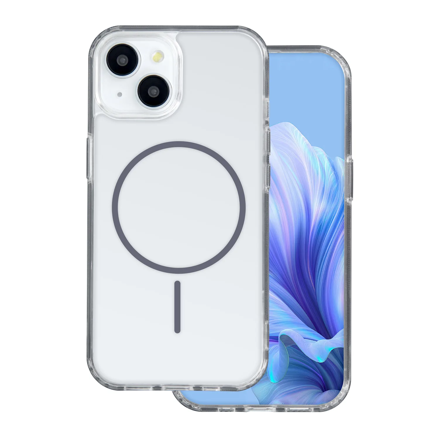 Anti Shock Thin Mag case for iPhone 17 6,3" grey
