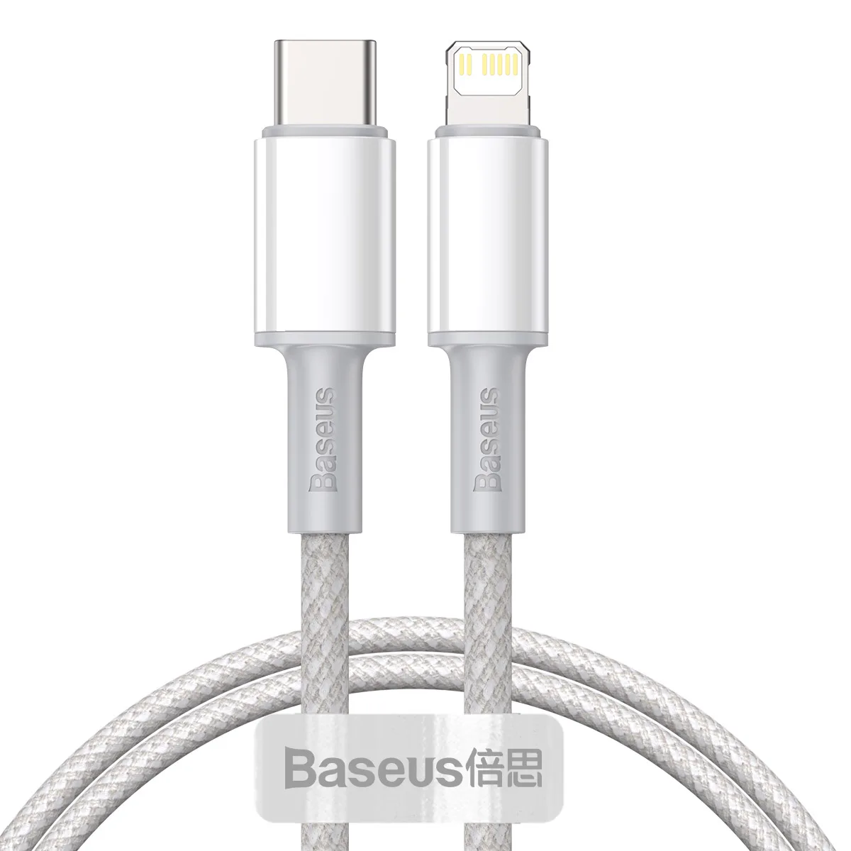 Baseus cable High Density PD USB-C – Lightning 1,0 m white 20W