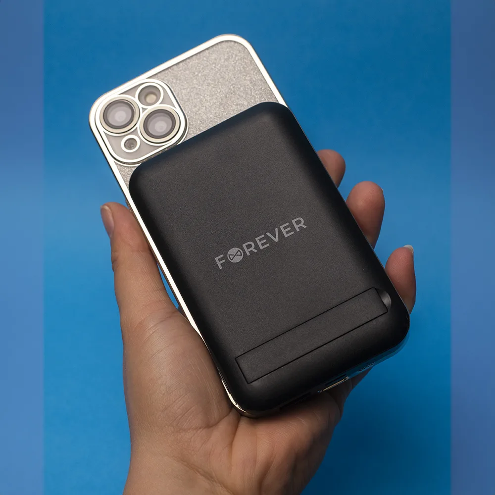 Forever wireless power bank MATB-100 PD QC 22.5W 10000 mAh magnetic black