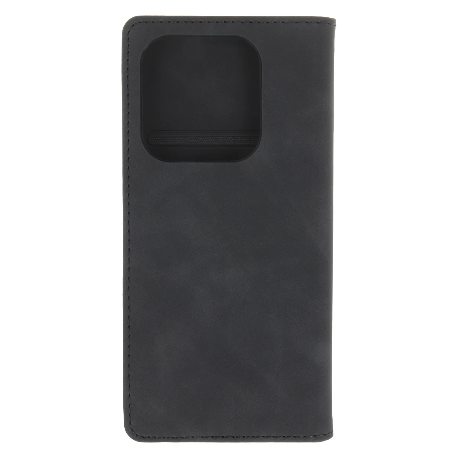 Smart Suede-fodral för Xiaomi Redmi Note 14 5G (Global) i svart