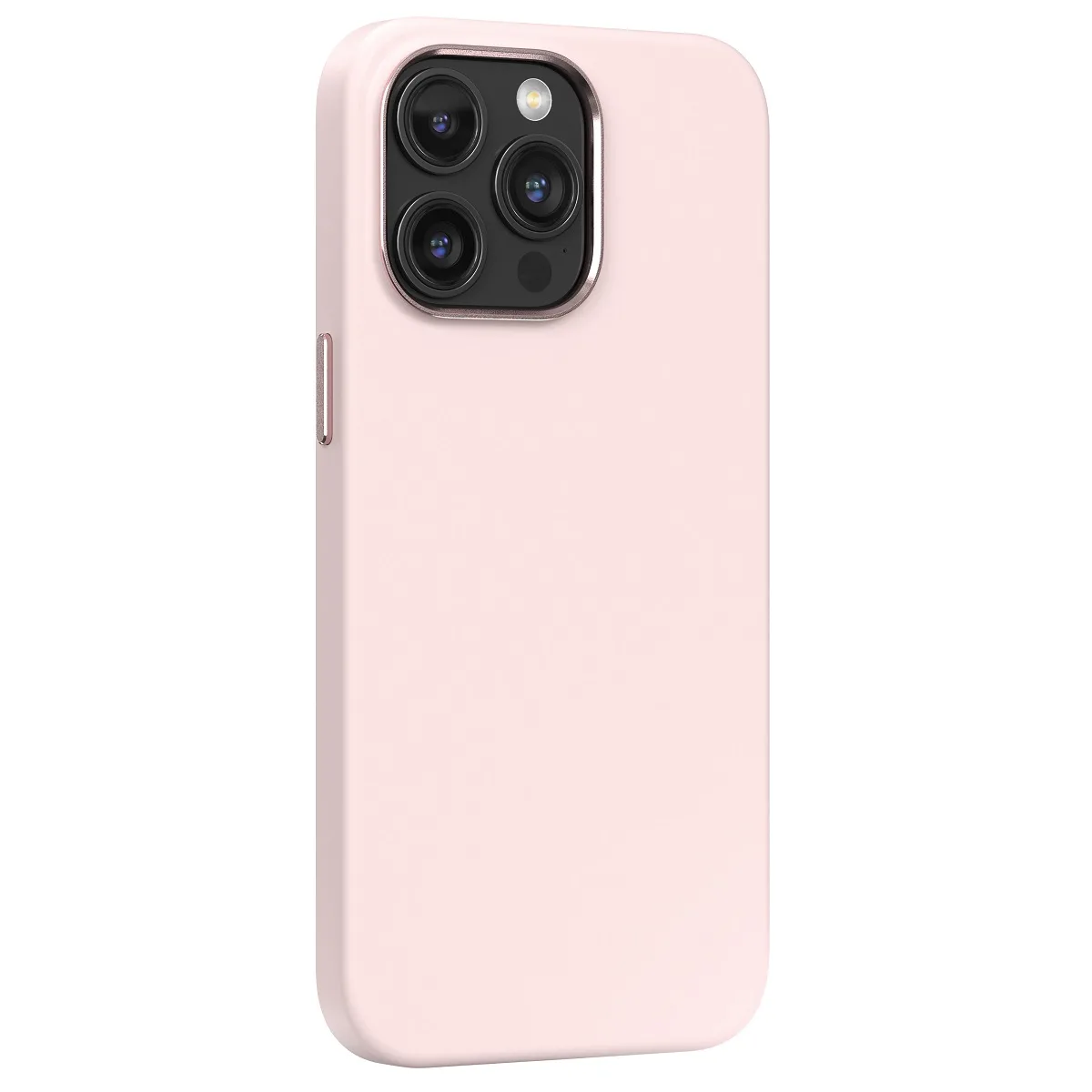 Kommafodral Nature Mag för iPhone 15 Plus rosa