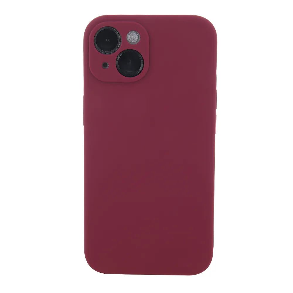 Mag Invisible fodral för iPhone 14 6,1″ vinröd