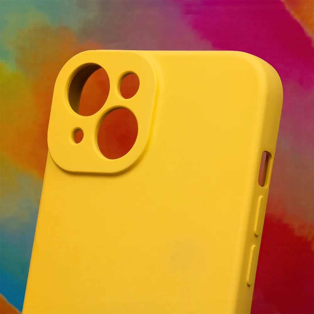 Silikonskal för Xiaomi Redmi 13c 5G gult